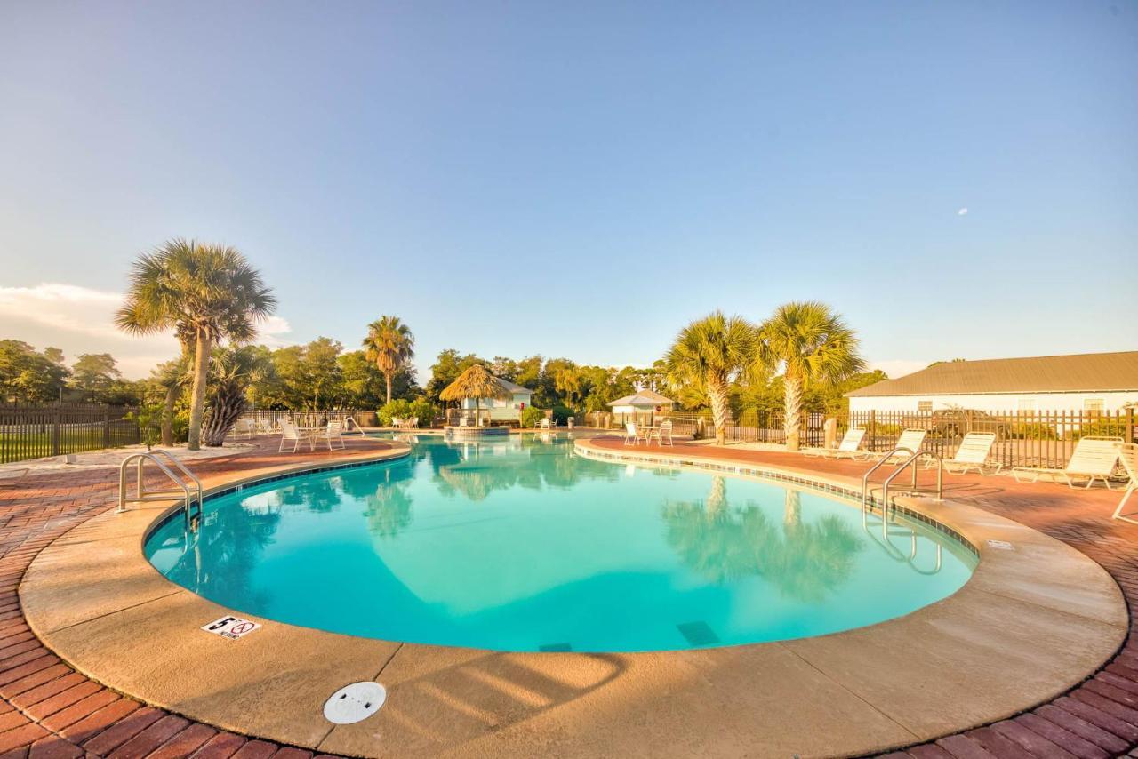 Peaceful Cottage In Fort Morgan Pool And Hot Tub Галф Шорс Екстериор снимка